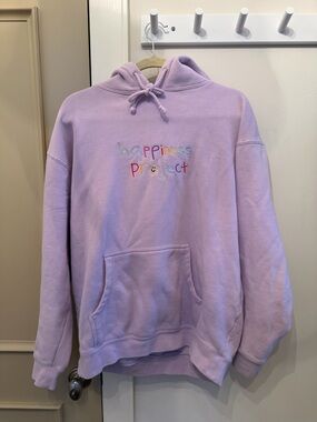 Lavender Hoodie - Women's Pullover Sweatshirt